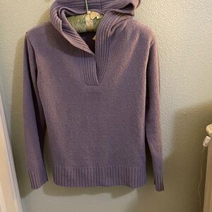 Lilac Cowl Neck Sweater